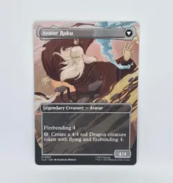 The Legend of Roku Borderless Mythic MTG Avatar: The Last Airbender NON FOIL - Image 2