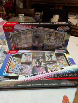 Pokemon TCG Scarlet & Violet Prismatic Evolutions Premium Figure Collection - Image 1