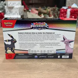 Pokemon TCG Scarlet & Violet Prismatic Evolutions Premium Figure Collection New - Image 2
