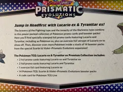 Pokemon TCG Scarlet & Violet Prismatic Evolutions Premium Collection Sealed - Image 4