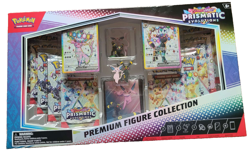 TCG SCARLET VIOLET POKEMON PRISMATIC EVOLUTIONS PREMIUM FIGURE COLLECTION BOX - Image 1