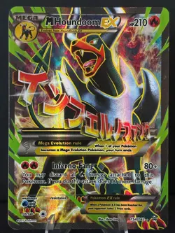 M Houndoom Ex 154/162 Breakthrough Pokemon TCG Card - Image 1