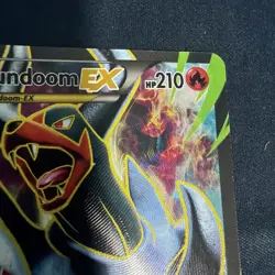 Pokemon XY Breakthrough M Houndoom EX Ultra Rare Card 154/162 NM - Image 3