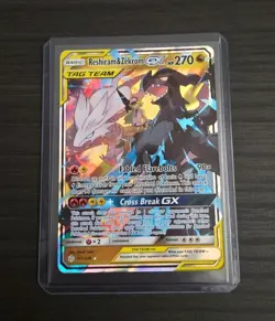 Pokemon TCG Reshiram & Zekrom GX 157/236 Cosmic Eclipse Tag Team NM - Image 1
