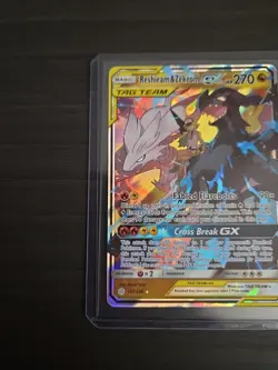 Pokemon TCG Reshiram & Zekrom GX 157/236 Cosmic Eclipse Tag Team NM - Image 2