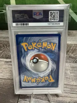 Pokemon M Rayquaza EX Holo Ultra Rare TCG Card Roaring Skies 105/108 PSA 7 - Image 2