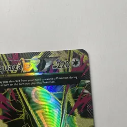 Pokemon TCG Mega M Rayquaza EX Full Art Card 105/108 Roaring Skies - Image 5