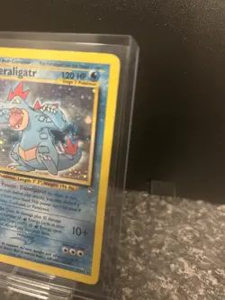 Pokemon TCG Feraligatr Neo Genesis Holo Rare Unlimited Card 5/111 WOTC - Image 3