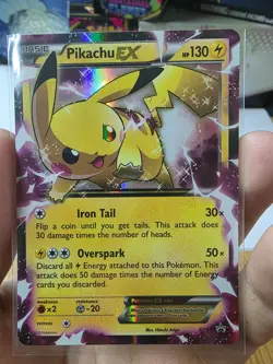 Pokemon TCG Pikachu - EX XY84 XY Black Star Promos Holo NM - Image 5