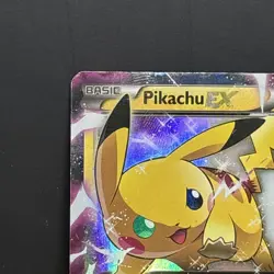 Pokemon Pikachu EX XY84 Holo Black Star Promo XY 2015 Full Art TCG English ENG - Image 2