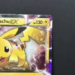 Pokemon Pikachu EX XY84 Holo Black Star Promo XY 2015 Full Art TCG English ENG - Image 3
