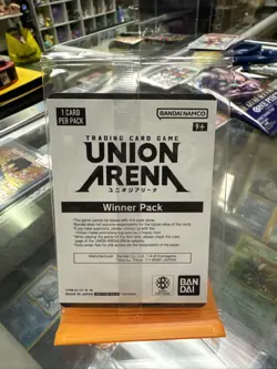 Killua R Winner Union Arena Holo Card Battle Champion Promo English HTR-1-018 - Image 2