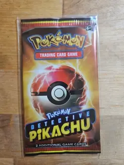 Detective Pikachu Movie 2019 Promo 2 Card Pack SM190 Pokemon New Sealed - Image 1