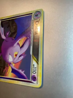 Pokemon TCG Crobat Reverse Holo Foil Rare Unleashed 14 Near Mint NM Plus+ Card - Image 3