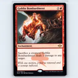 MTG Goblin Bombardment #279 MH2 Modern Horizons 2 Normal R NM Magic Card - Image 1