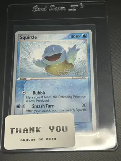 Squirtle 83/112 World Championships Deck Pokemon Card 2006 - Image 3
