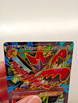 M Scizor EX Full Art Holo Card 120/122 Pokemon TCG 2016 - Image 3
