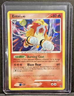 Pokemon TCG - Entei lv.43 4/132 Holo - Secret Wonders - Image 4
