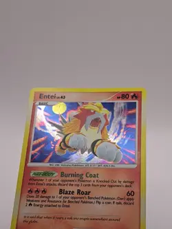 Pokemon TCG - Entei lv.43 4/132 Holo - Secret Wonders - LP - Image 3