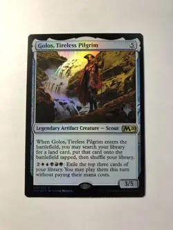Golos, Tireless Pilgrim (Promo Pack) [Core Set 2020 Promos] Near Mint - Image 1