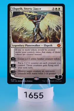 MTG Elspeth, Storm Slayer Tarkir: Dragonstorm Regular #11 - Image 1