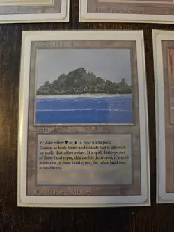 Magic The Gathering Revised Dual Lands Lightly Played Full Set - Image 4