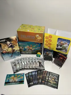 Magic The Gathering Final Fantasy Chocobo Bundle Box Track Lands Click Wheel - Image 1