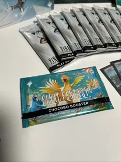 Magic The Gathering Final Fantasy Chocobo Bundle Box Track Lands Click Wheel - Image 4