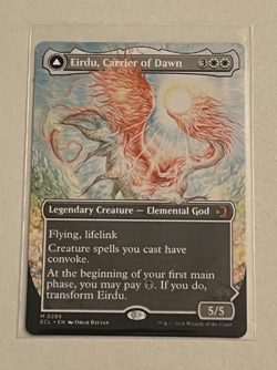 MTG Eirdu Carrier of Dawn - Borderless - Lorwyn Eclipsed #286 - Image 1