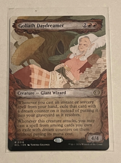 MTG Goliath Daydreamer - Showcase - Lorwyn Eclipsed #316 - Image 1