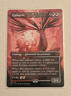 MTG Catharsis - Borderless - Lorwyn Eclipsed #292 - Image 1