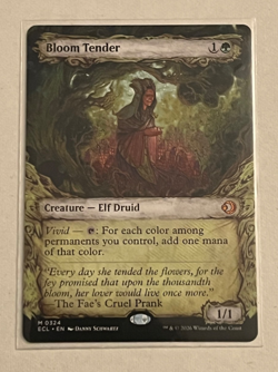 MTG Bloom Tender - Showcase - Lorwyn Eclipsed #324 - Image 1