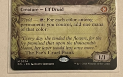 MTG Bloom Tender - Showcase - Lorwyn Eclipsed #324 - Image 3