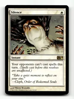 Silence Magic 2010 (M10) #31 Magic the Gathering - Image 1