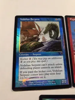 Vintage Old Border Magic The Gathering Foils Plague Spores Pygmy Pyrosaur ... - Image 4