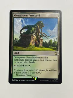 Overgrown Farmland Universes Beyond: Doctor Who Magic the Gathering MTG - Image 1