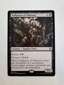 Nullpriest of Oblivion - MTG Zendikar Rising - NM Creature Rare - Image 1