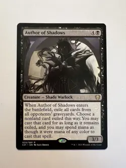 Author of Shadows - MTG Commander 2021 - NM - Image 1