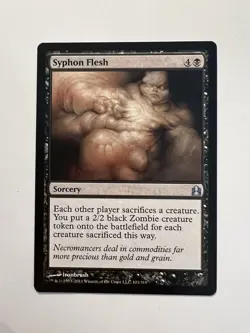 Syphon Flesh - MTG Commander 2011 - NM - Image 1