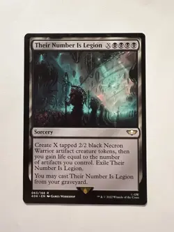 Their Number Is Legion - MTG 40k Universes Beyond: Warhammer 40,000 - NM - Image 1