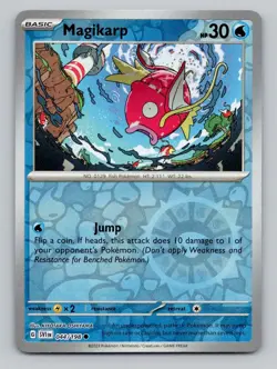 Reverse Holo Magikarp 044/198 Common SV01: Scarlet & Violet Base Set Pokemon - Image 1