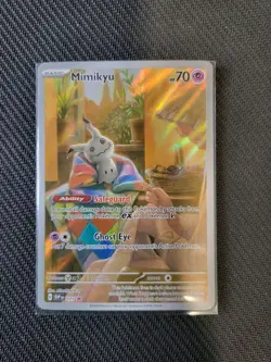 Mimikyu SVP075 Scarlet & Violet Black Star Promo Pokemon TCG Card #75 - Image 1