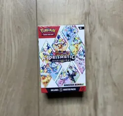 Pokemon TCG Prismatic Evolutions Booster Bundle Factory Sealed No Tears - Image 1