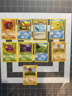 Pokemon 1st Edition Fossil Shadowless Diglett Lot Near Mint - Image 1