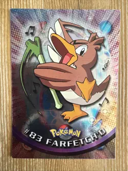 Farfetch'd #83 Topps Series 2 Holo Blue Logo Pokemon TCG LP - Image 1