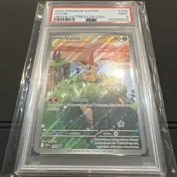 2025 POKEMON SVP EN-SV BLACK STAR PROMO #208 VICTINI PSA 9 - Image 2