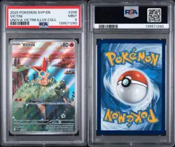 Pokemon TCG Victini Illustration Collection Promo Card 208/012 PSA 9 - Image 3
