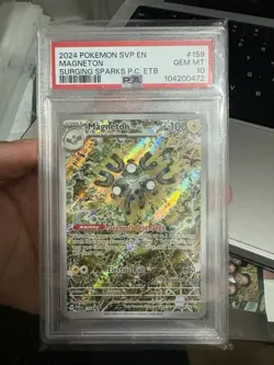 PSA 10 Magneton SVP 159 Pokemon Center Stamped Promo | Surging Sparks GEM MINT - Image 1