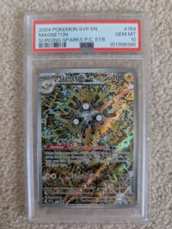 PSA 10 Magneton SVP 159 Pokemon Center Stamped Promo | Surging Sparks GEM MINT - Image 1