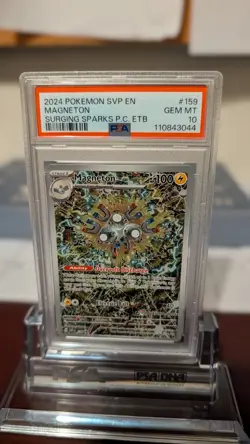 PSA 10 Magneton SVP 159 Pokemon Center Stamped Promo | Surging Sparks GEM MINT - Image 1
